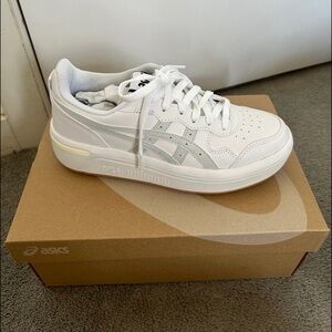 ASICS White Platform Sneakers